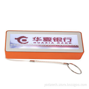 Power bank, 4,000mAh support advertising, elegant appearance